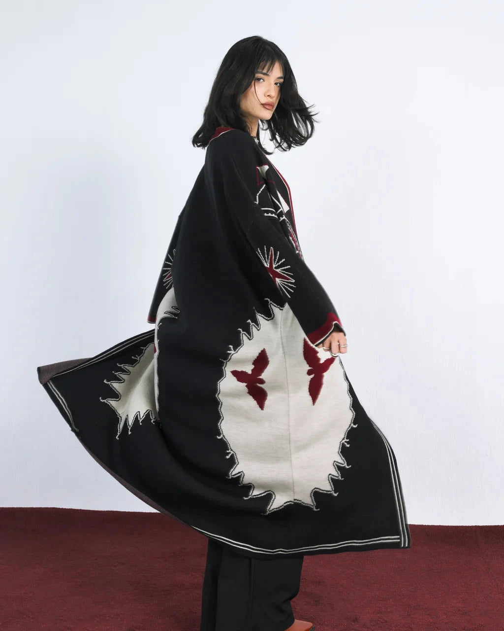 The Oriental Long Cardigan