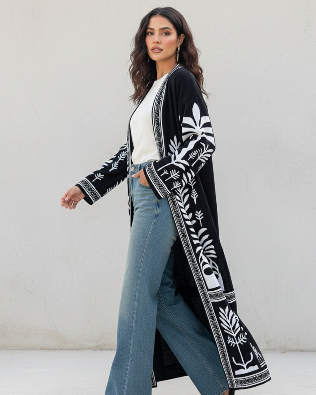 The Palm Cardigan