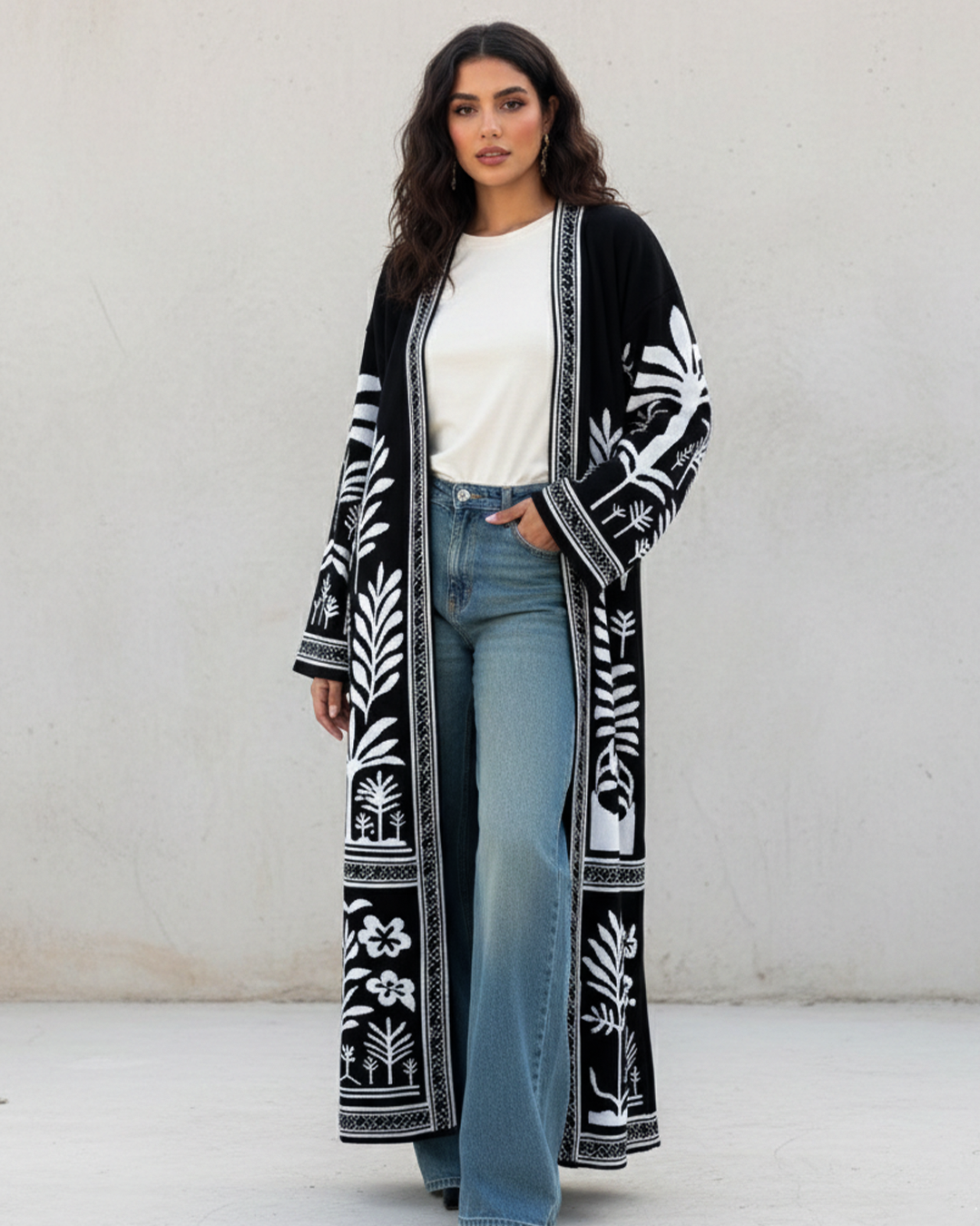 The Palm Cardigan