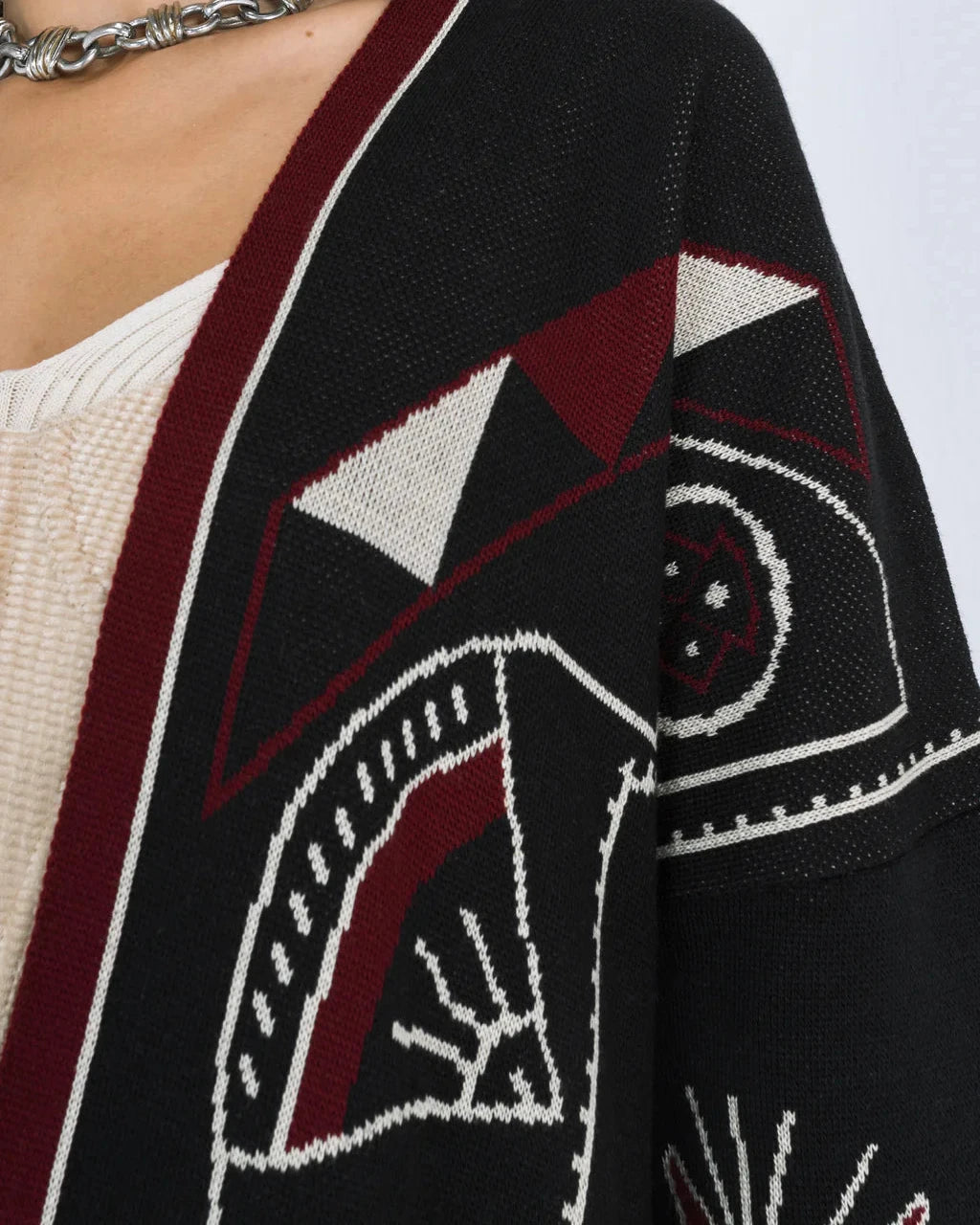 The Oriental Long Cardigan