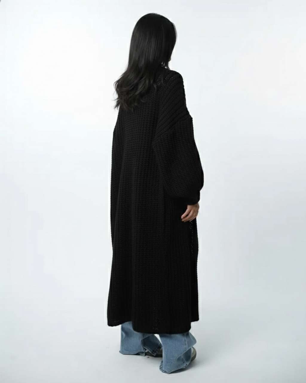 Buffy Sleeve Knit Cardigan