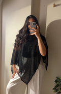 Knit Poncho Top
