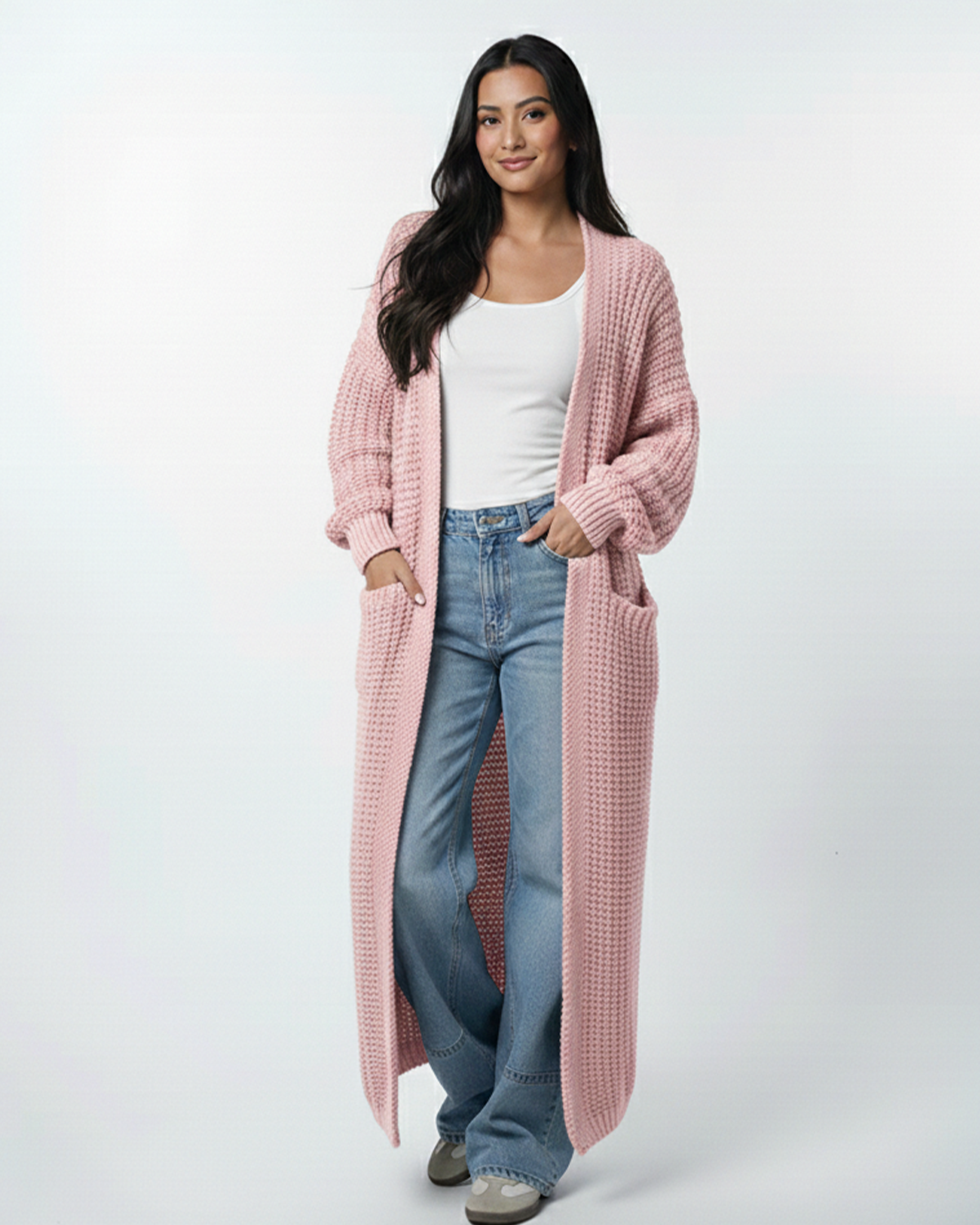 Buffy Sleeve Knit Cardigan