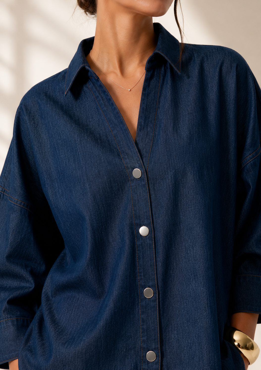 Relaxed denim set