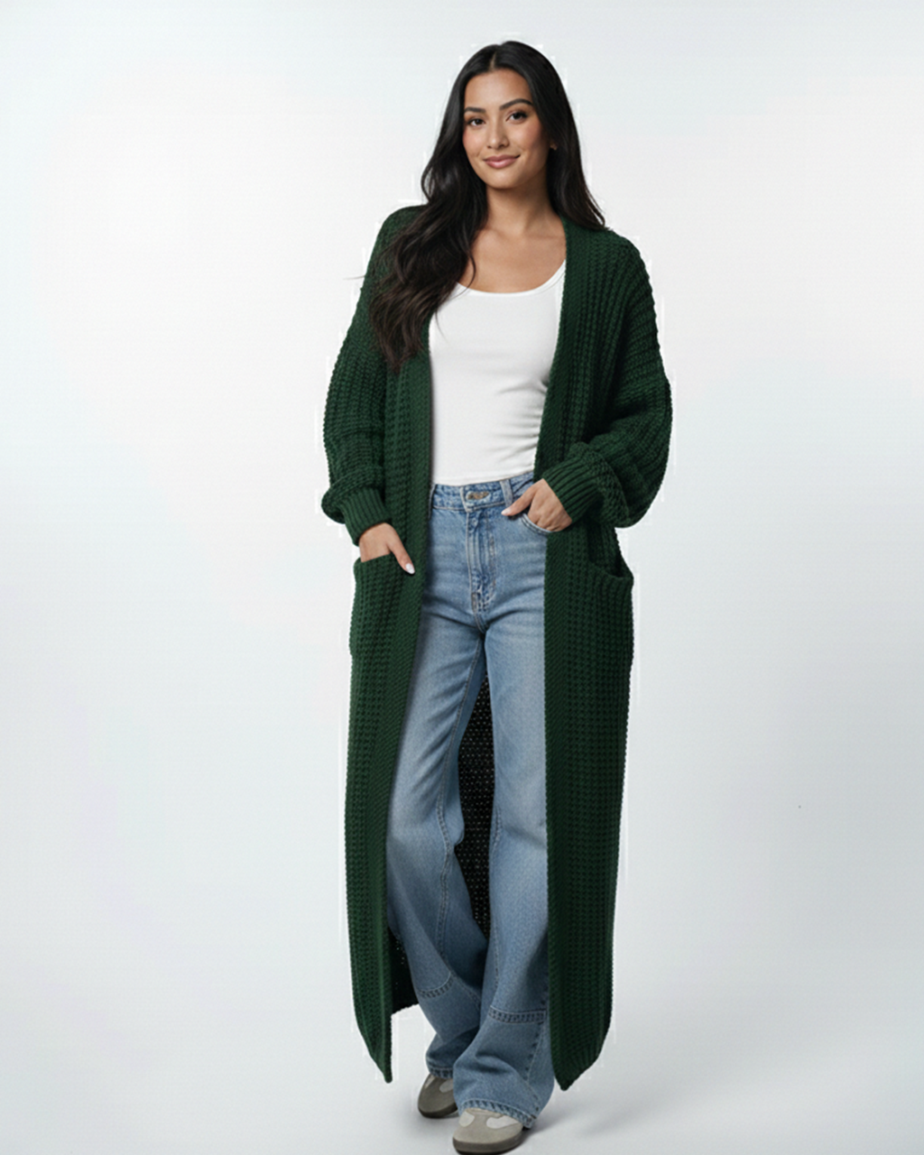 Buffy Sleeve Knit Cardigan