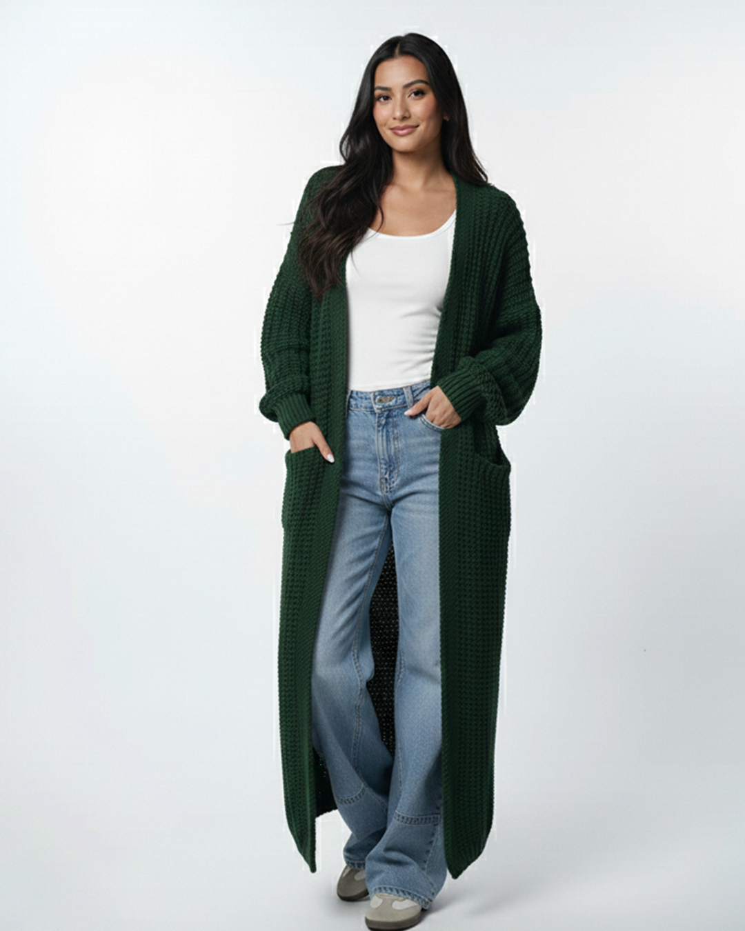 Buffy Sleeve Knit Cardigan