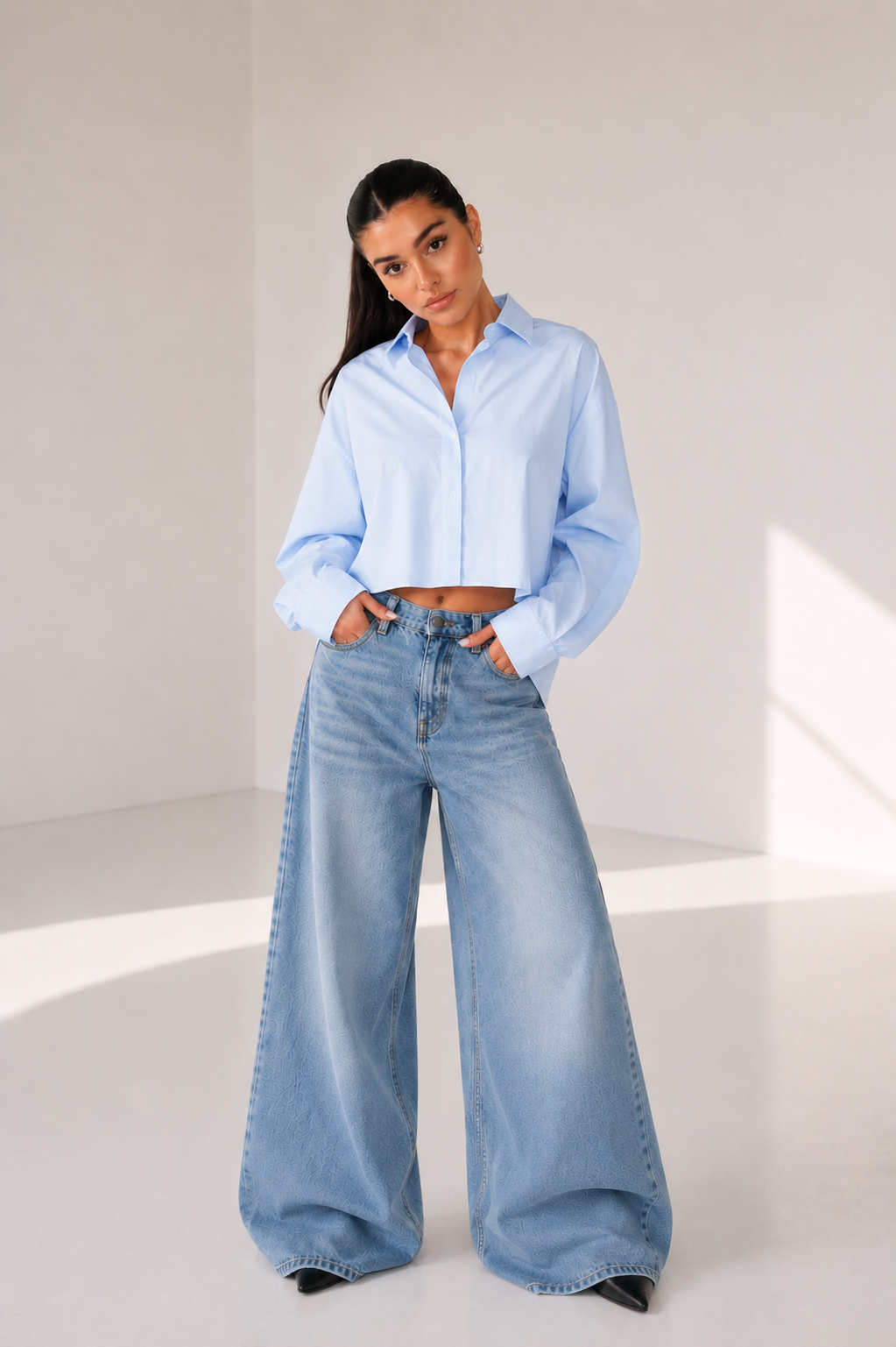 Essential Cropped shirt