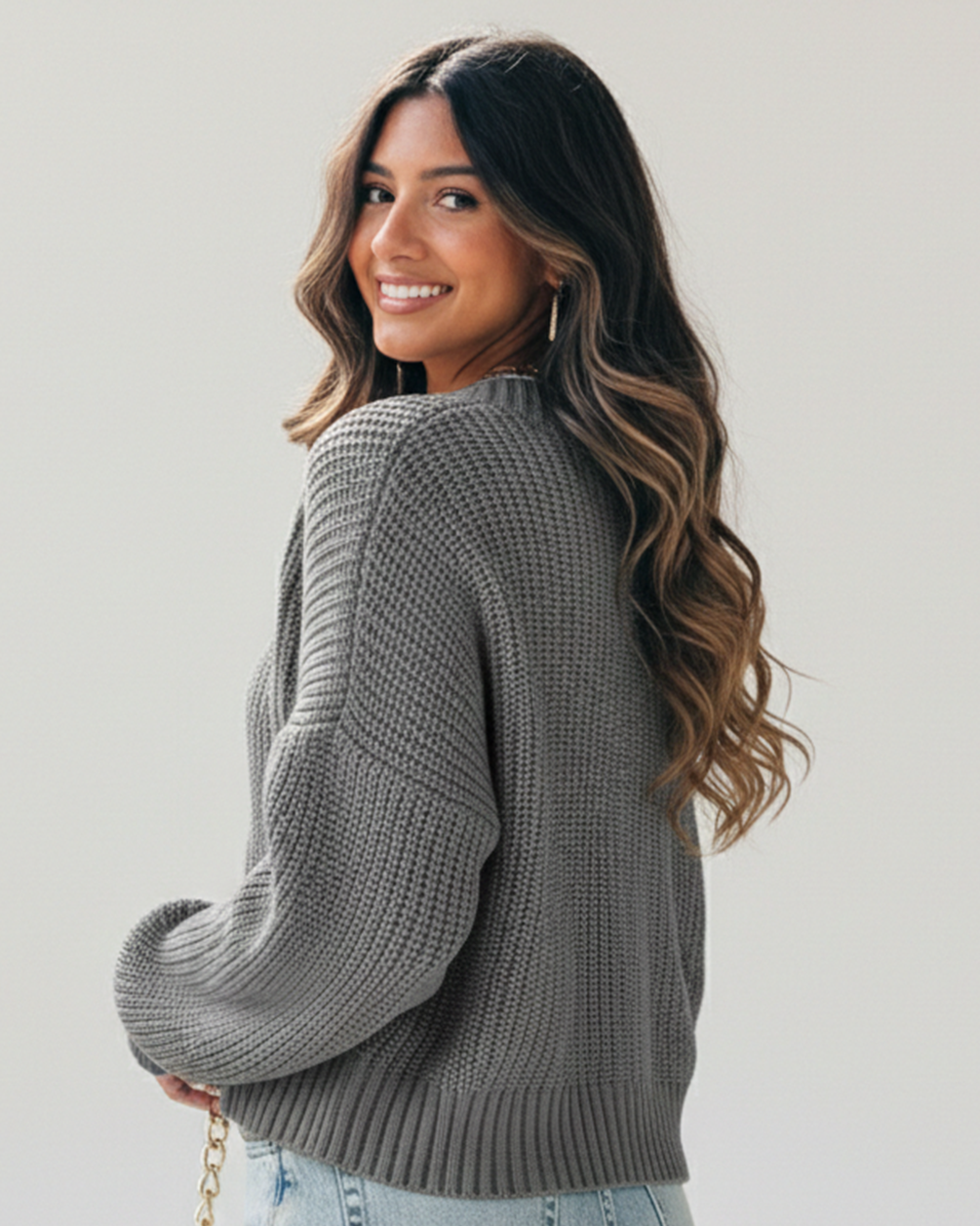 Essential Cropped Cardigan