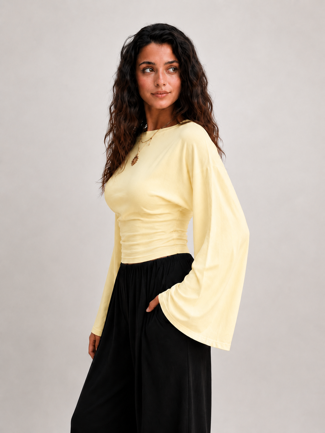 Fitted Waist Top