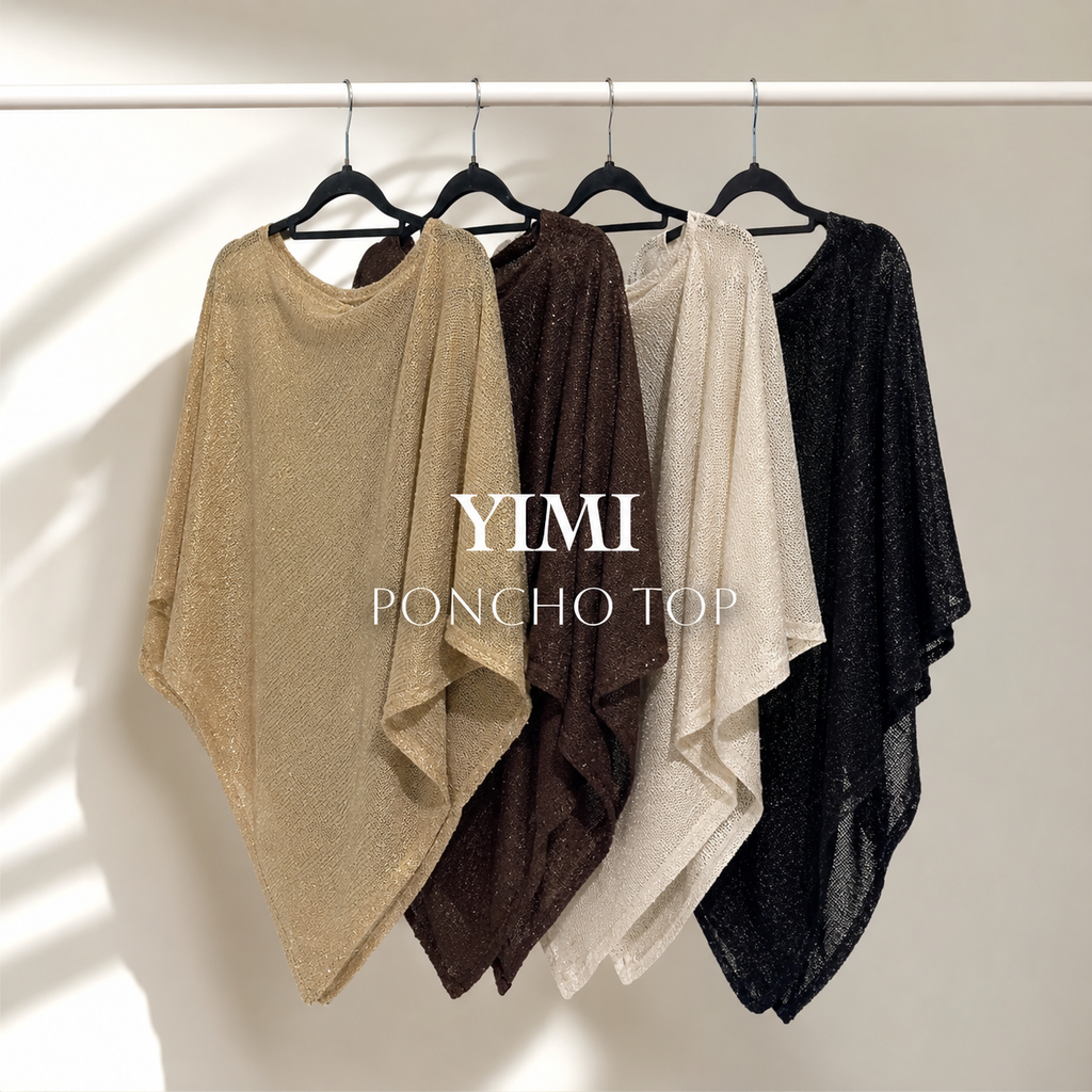Knit Poncho Top