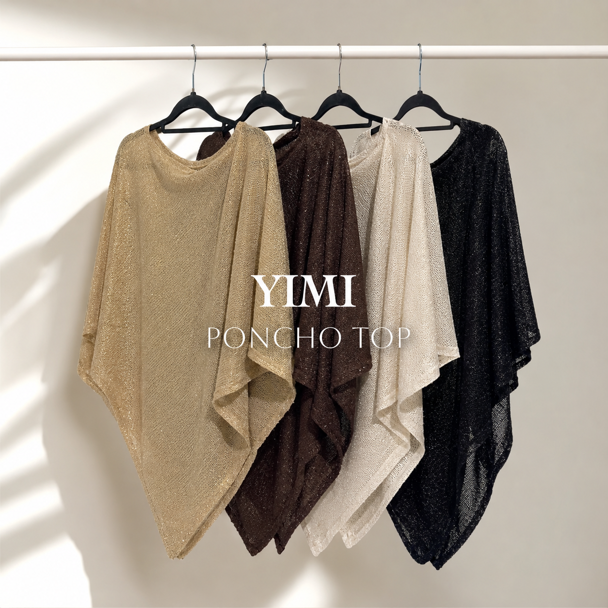 Knit Poncho Top
