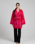 Pink bloom cardigan