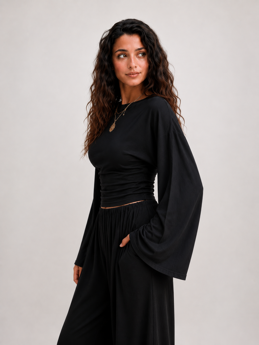 Fitted Waist Top